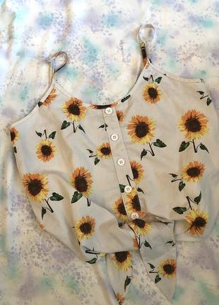 Топ на завязке shein