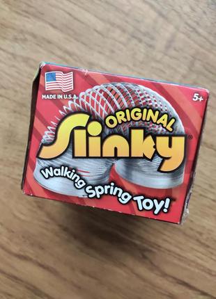 Детская игрушка slinky original usa радуга металлическая