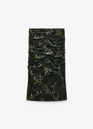 Юбка міді zara 3