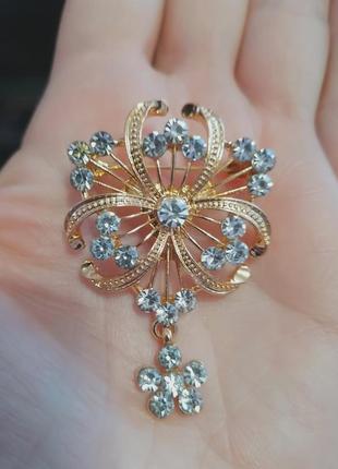 Брошка вінтажна