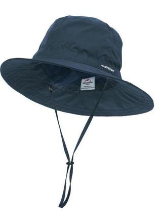 Панама naturehike nh17m005-a fisherman hat uv protection navy blue