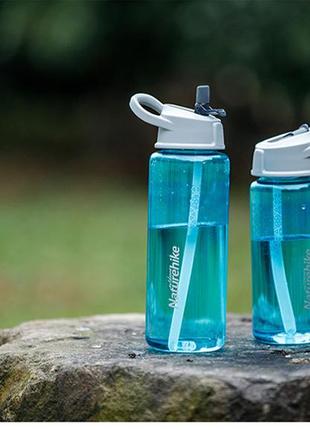 Фляга naturehike sport bottle twb02 tritan® 0.75 л nh18s002-h блакитний4 фото