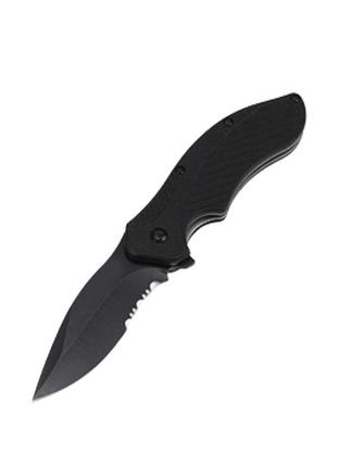 Нож туристический kyson ks-1605 black