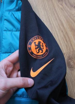 Спортивна фліс-кофта толстовка nike fc chelsea london winter warrior drill top7 фото