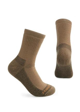 Шкарпетки naturehike merino wool 2022 l 40-43 nh22wz002 khaki5 фото