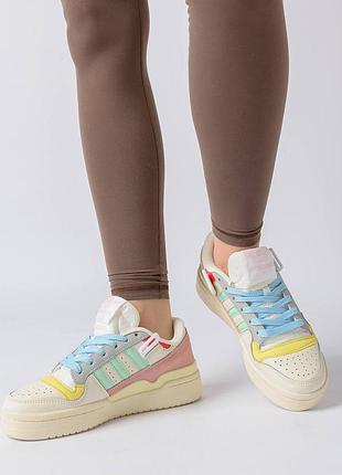 🔥жіночі кросівки adidas forum low multicolor