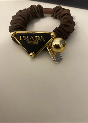 Брендовая резинка для волос prada🔥🍒