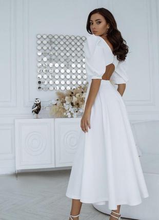 Плаття, весільне плаття, біле плаття, розкішне плаття2 фото