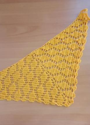Дитяча косинка крючком 8