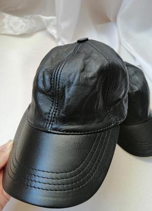 ☘️ кепка бейсболка шапка утеплённая эко-кожа размер универсальный по ширине подходят на любую голову5 фото