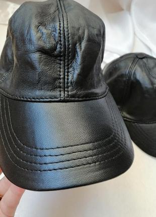 ☘️ кепка бейсболка шапка утеплённая эко-кожа размер универсальный по ширине подходят на любую голову7 фото