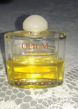 Винтажные духи opium yves sant laurent