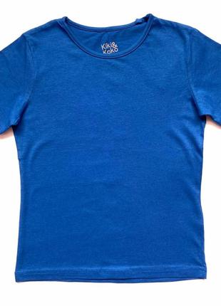 Футболка детская/футболка синяя 116,122/футболка на мальчика4 фото