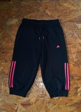 Спортивные коттоновые бриджи adidas climalite