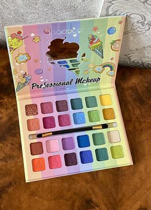 Детская косметика палетка теней