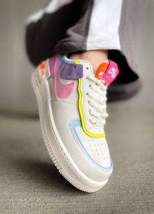 Жіночі кросівки nike air force 1 shadow3 фото