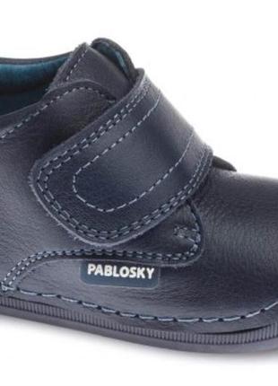 Шкіряні чевевики пінетки іспанського бренду pablosky