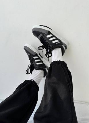 Женские кроссовки  adidas drop step black/white2 фото