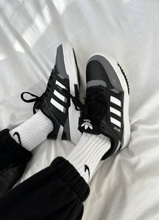 Женские кроссовки  adidas drop step black/white4 фото