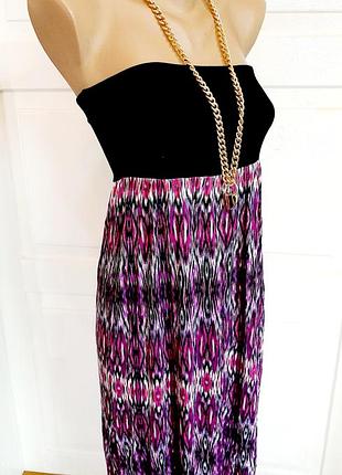 Нежный сарафан в пол с подарком майкой есть на фото