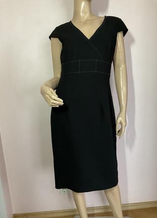 Шикарне базове чорне плаття в стані нового/l/ brend marks& spencer
