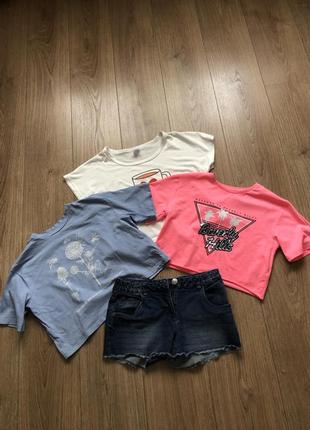 Футболка, топ h&m 10-11 р