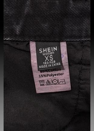 Джинсы с высокой посадкой shein denim jeans4 фото