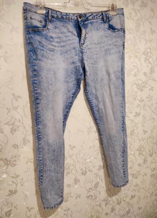 Стрейчеві джинси denim великого розміру батал большого размера джинсы стрейч9 фото