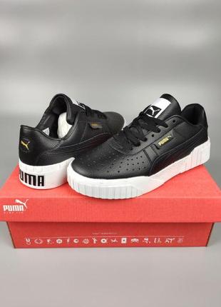 Жіночі кросівки puma cali black10 фото