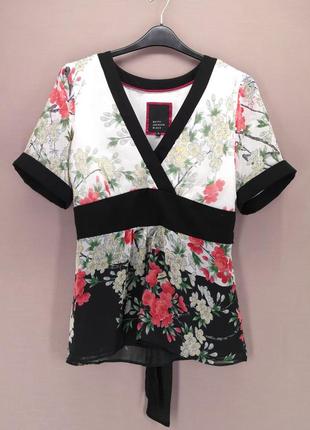 Красивейшая брендовая блузка debenhams. pазмер uk16.1 фото