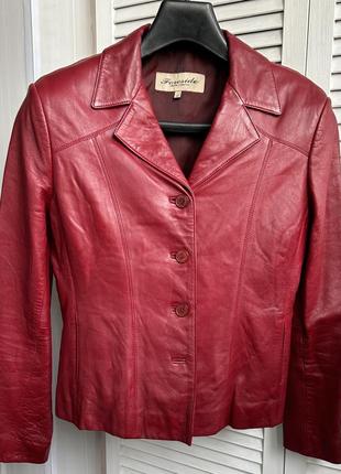 Жіночій шкіряний кардиган