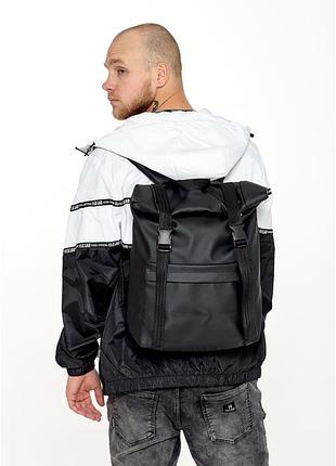 Чоловічий рюкзак рол sambag rolltop milton чорний