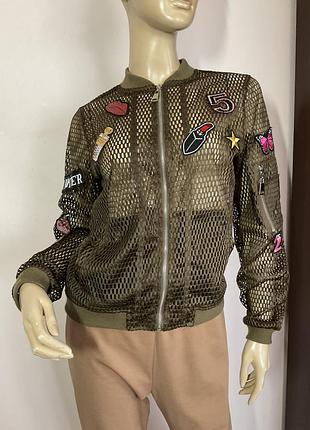 Ажурна курточка- бомбер /s/ brend emma ashley