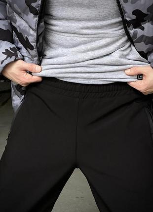 Брюки softshell 'basic' черные5 фото