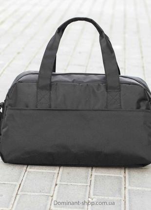 Спортивная сумка spirit черного цвета на 27 л тканевая для тренировок, фитнесса и поездок. качественная унисек9 фото