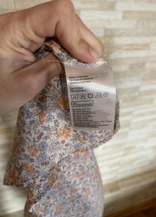 H&amp;m платье в цветочный принт 3