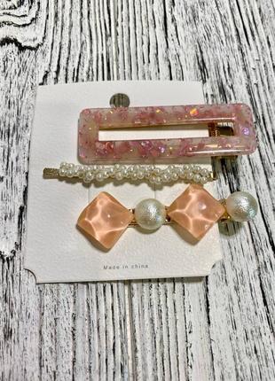 Набір кольорових шпильок для волосся в корейському стилі (4)