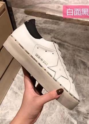 Кеды golden goose высокая подошва3 фото