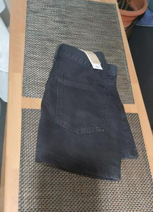 Короткая черная джинсовая юбка mango8 фото