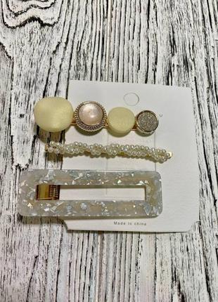 Набір кольорових шпильок для волосся в корейському стилі (7)