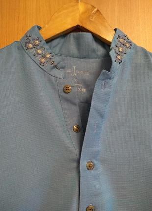 Классные стильные рубашки с вышивкой, индийский наряд. размер s6 фото
