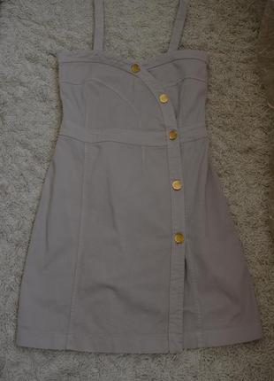 Натуральне плаття, сарафан, джинс, денім, see by chloe