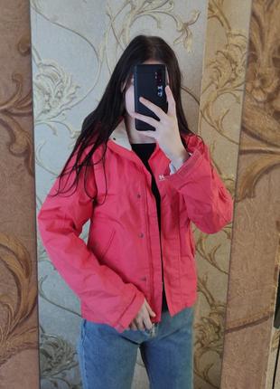 Вітровка жіноча рожева куртка3 фото
