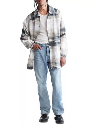 Calvin klein довга куртка — вітровка (ck long jacket)c америкики m,l