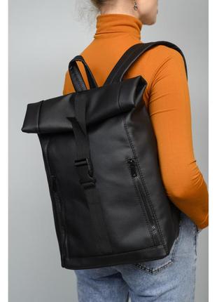 Женский рюкзак ролл sambag rolltop bzt черный