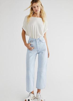 Джинси levis ribcage straight ankle jeans