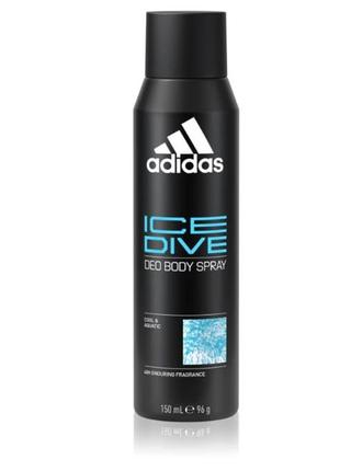 Adidas ice dive, дезодорант-спрей2 фото