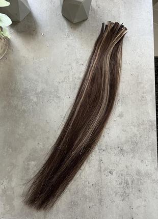 Шикарный волос для наращивания славянка1 фото