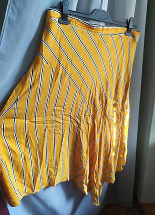 Юбка асимметрия полоска юбка ассиметрия