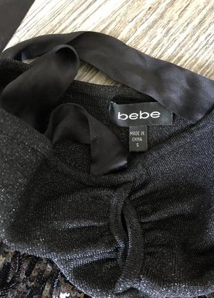 Маленькое чёрное платье на выпускной bebe оригинал куплено в сша за $1602 фото